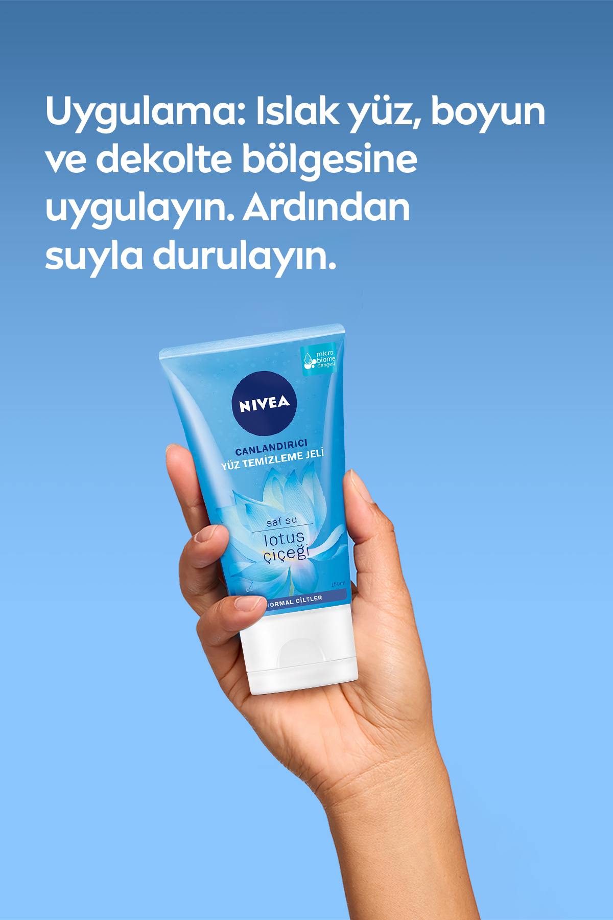 NİVEA CANLANDIRICI TEMİZLEME JELİ NORMAL VE KARMS 150 ML-