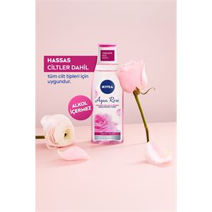 NİVEA AQUAROSE ORGANİK GÜL SUYU NEMLENDİRİCİ TONİK 200ML-