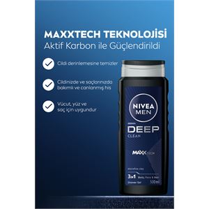 NİVEA  DEEP DİMENSİON 400 DUŞ JELİ 500ML-