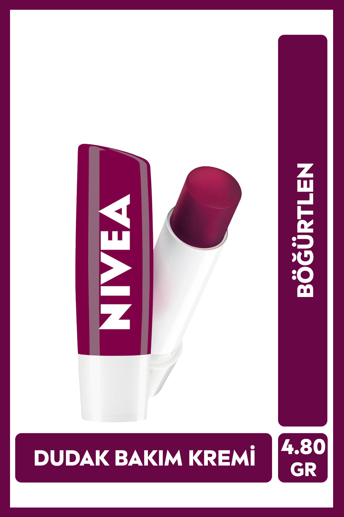 Nivea Böğürtlen Dudak Bakım Kremi 4,8gr-