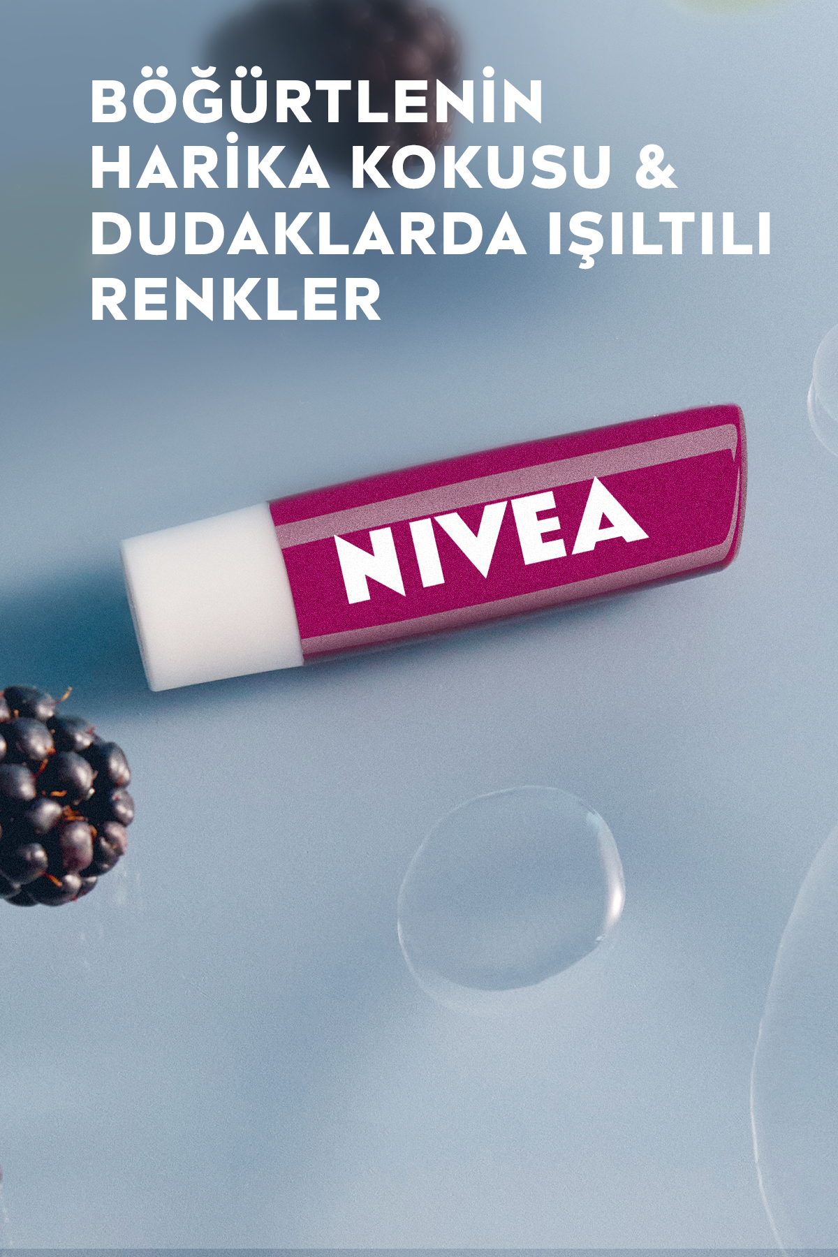 Nivea Böğürtlen Dudak Bakım Kremi 4,8gr-