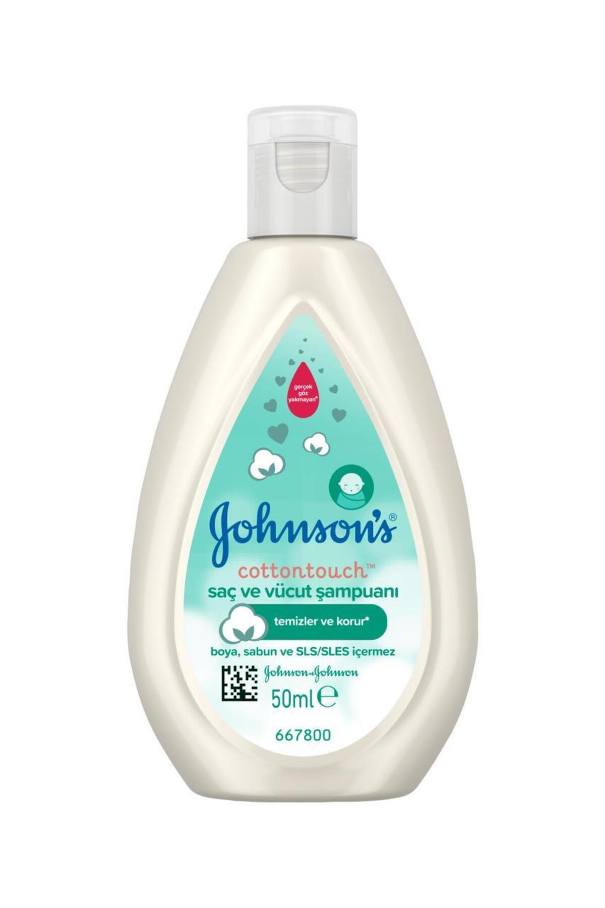 JOHNSONS BABY COTTONTOUCH SAÇ VE VÜCUT ŞAMPUANI 50 ML-