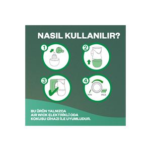 AirWick Elektrkl Oda Kokusu Cihaz+Yedek Şişe Lavan-