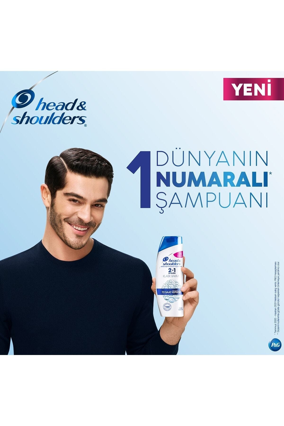 HEAD AND SHOULDERS  2-1 KLASİK BAKIM ŞAMPUAN 350 ML-
