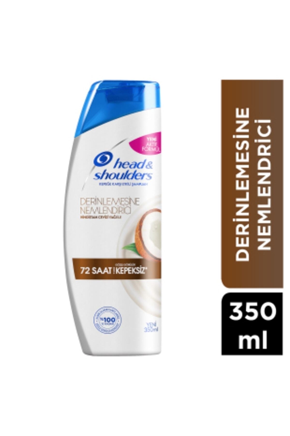 HEAD AND SHOULDERS DERİNLEMESİNE NEMLENDİRİCİ KEPEĞE KARŞI ETKİLİ ŞAMPUAN 350ML-