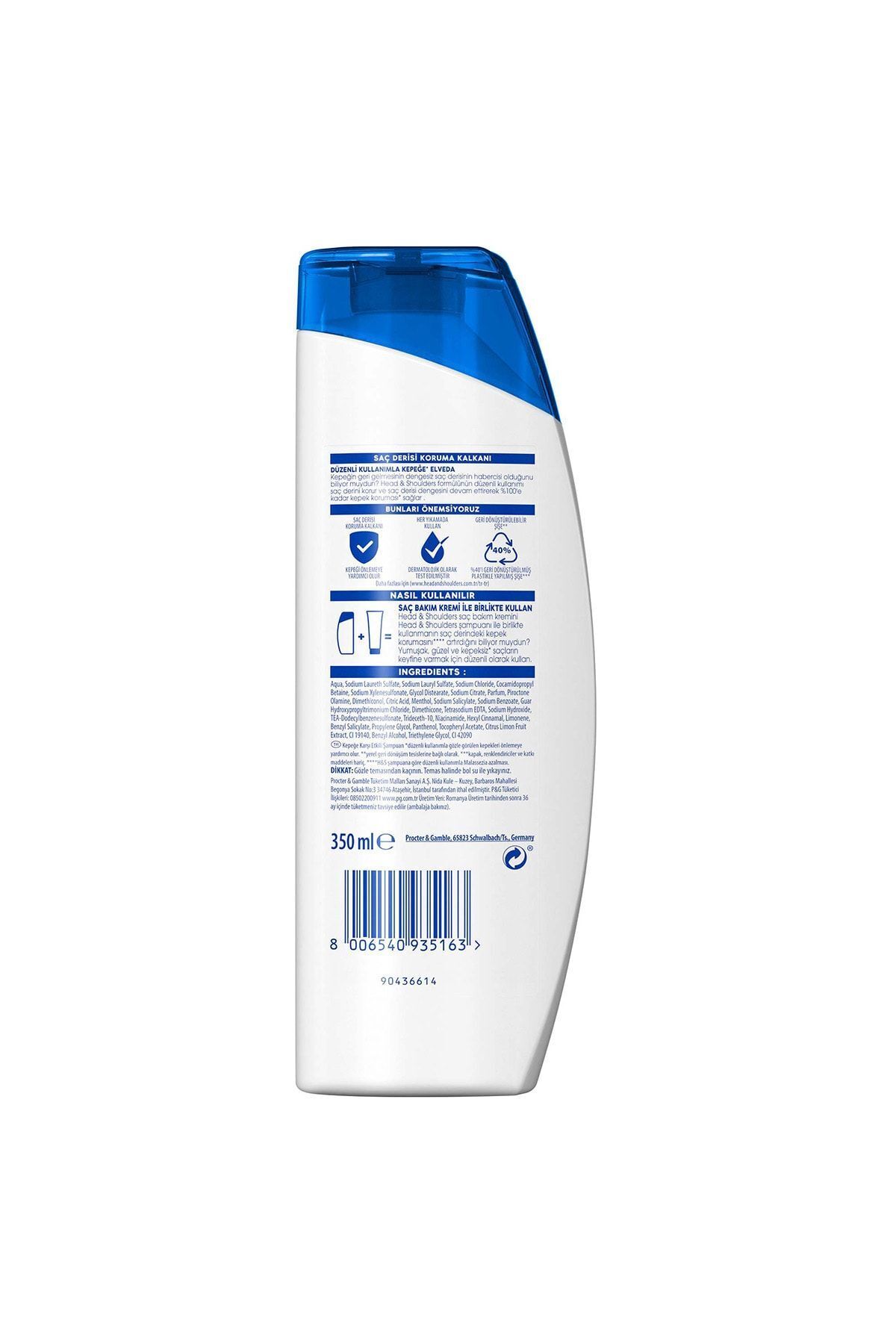 HEAD AND SHOULDERS LİMON FERAHLIĞI 2Sİ 1 ARADA 350-