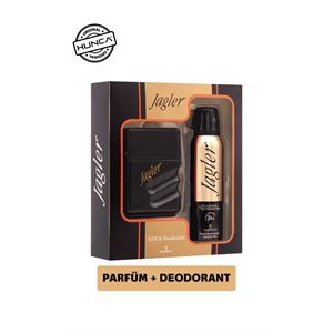 JAGLER ERKEK PARFÜM&DEODORANT SETİ EDT 50 ML-