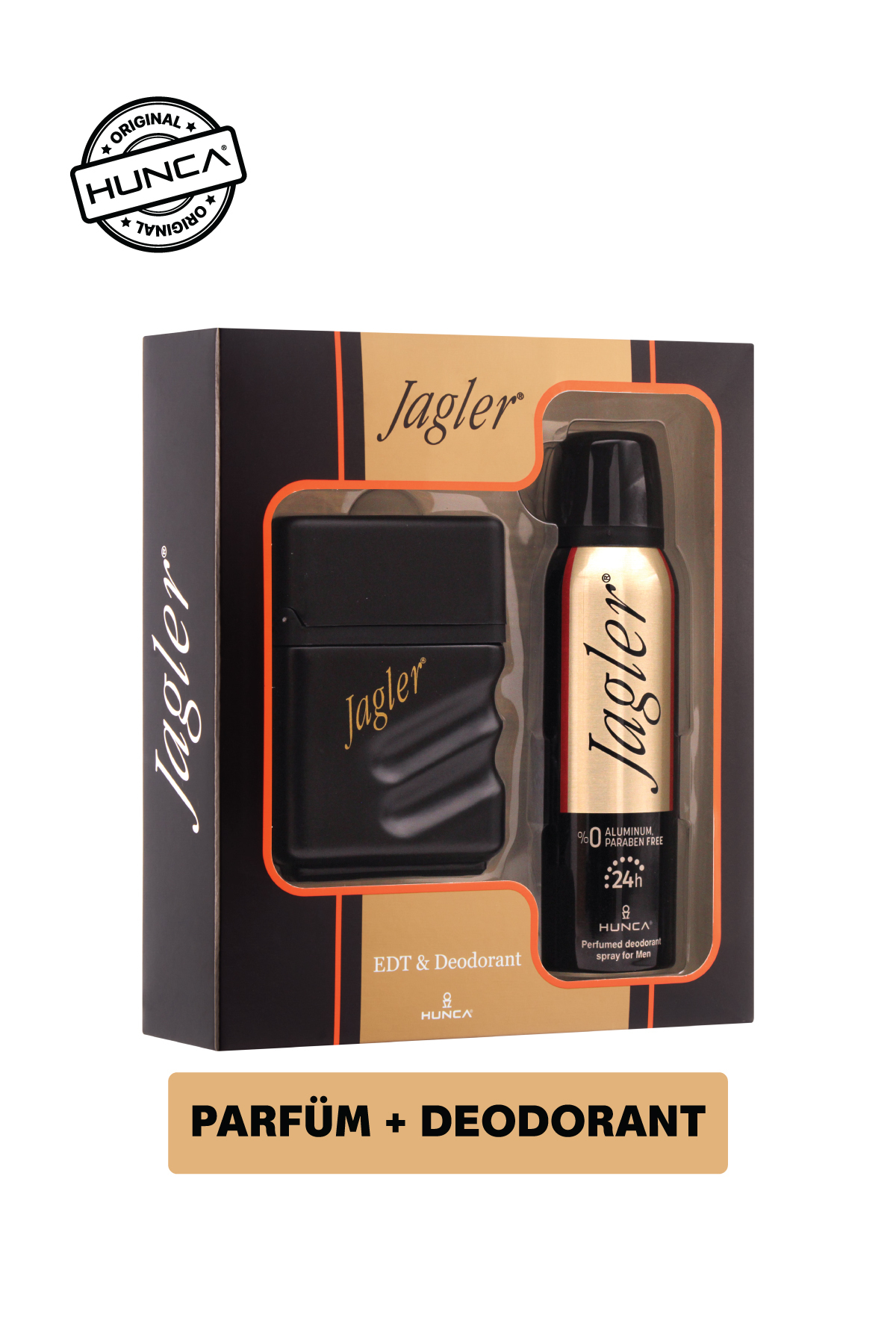 JAGLER ERKEK PARFÜM&DEODORANT SETİ EDT 50 ML-