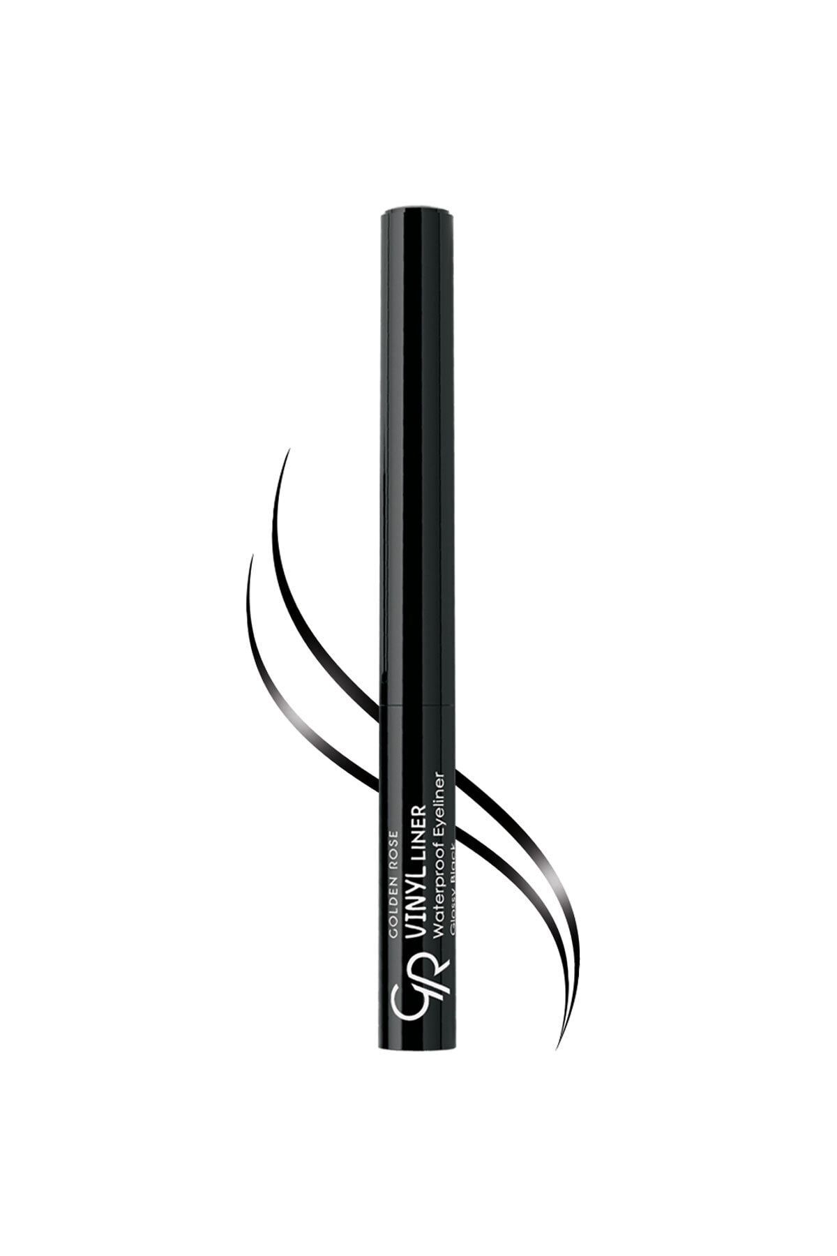 GOLDEN ROSE VINYL LINER WATERPROOF EYELINER-GLOSSY-