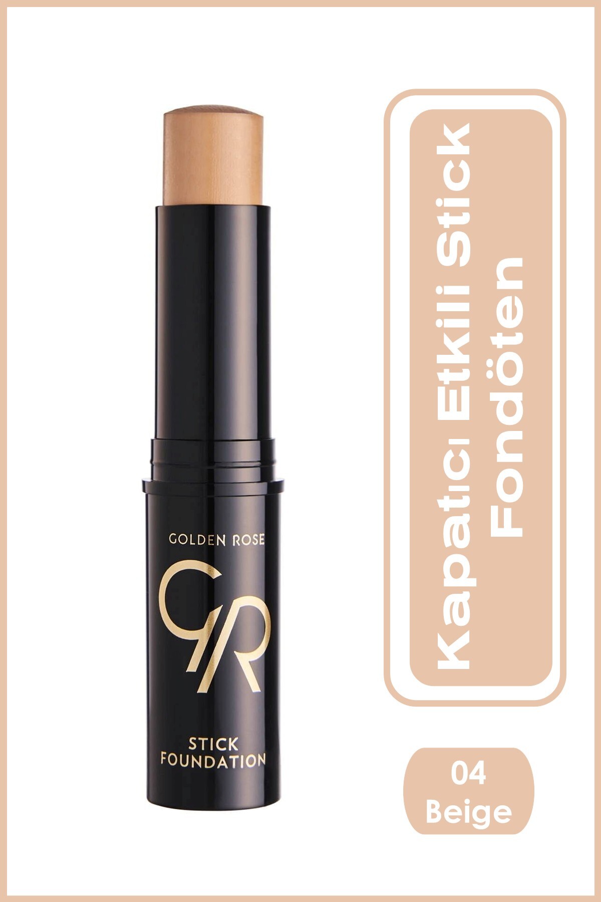 GOLDEN ROSE   STICK FOUNDATION NO:04-