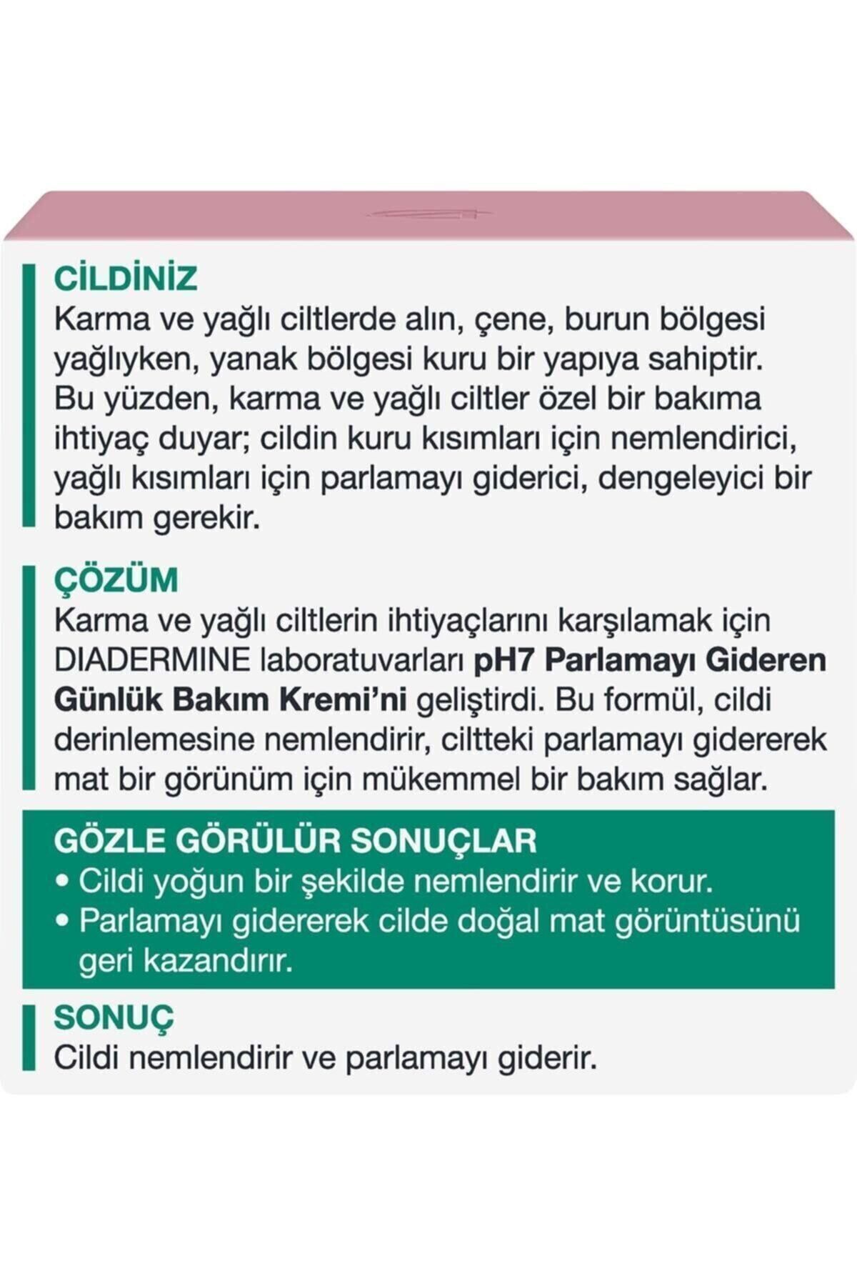 DİADERMİNE ESSENTİAL CARE PARLAMAYI GİDEREN NEMLENDİRİCİ 50ML-