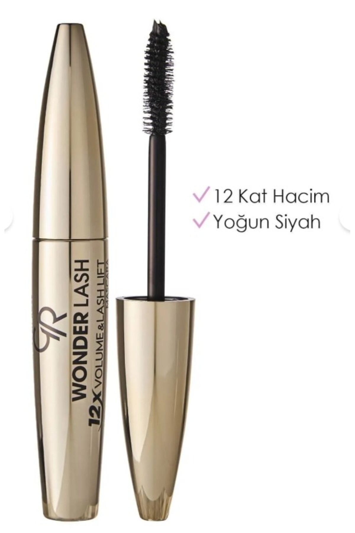 GOLDEN ROSE  WONDER LASH MASCARA GÜVENLİK BANDLI-