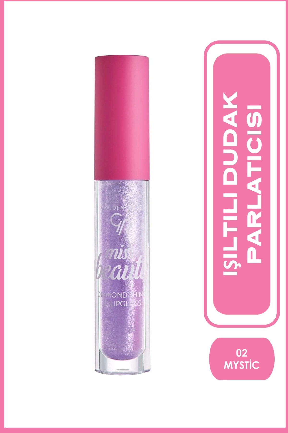 GOLDEN ROSE DUDAK LİKİT SİMLİ RUJ 02-