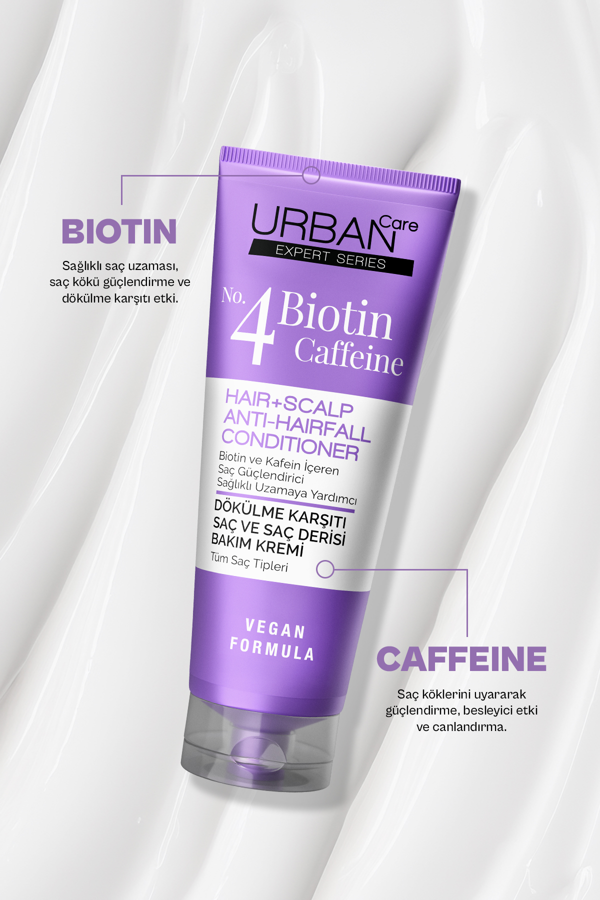 URBAN CARE BİOTİNVEKAFEİN DÖKÜLME KARŞITI SAÇ KREM 200ML-