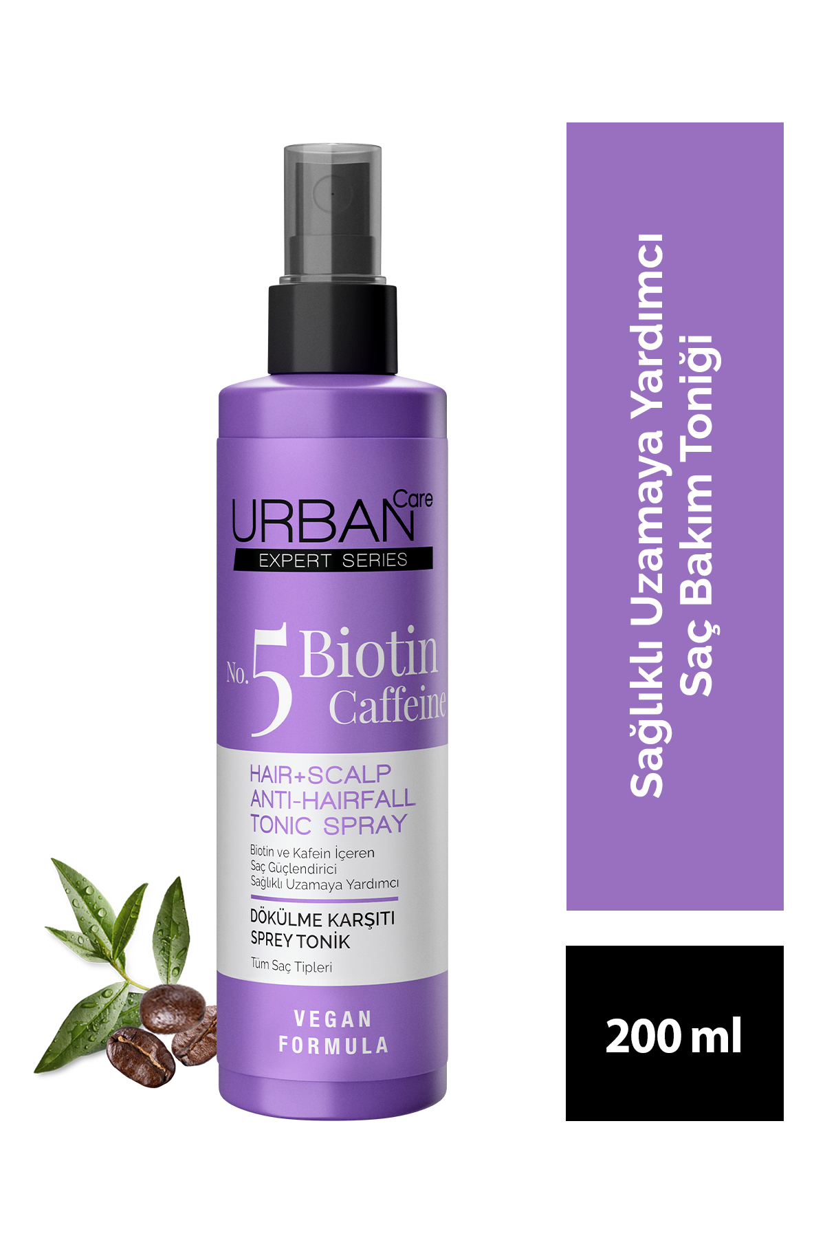 URBAN CARE BİOTİNVEKAFEİN DÖKÜLME KARŞTI SAÇ TONİK 200ML-