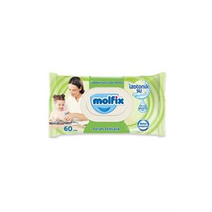MOLFİX IZOTONİK FERAH TEMİZLİK 60LI ISLAK HAVLU-