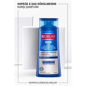 BİOBLAS MENTOL-KOMPLE MEN KEPEĞE KARŞI ŞAMPUAN 360ML-