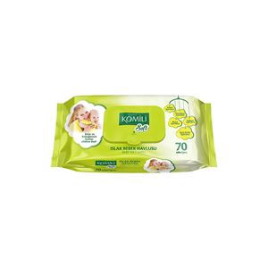 KOMİLİ SOFT ISLAK HAVLU 70 YAPRAK 4LÜ PAKET-