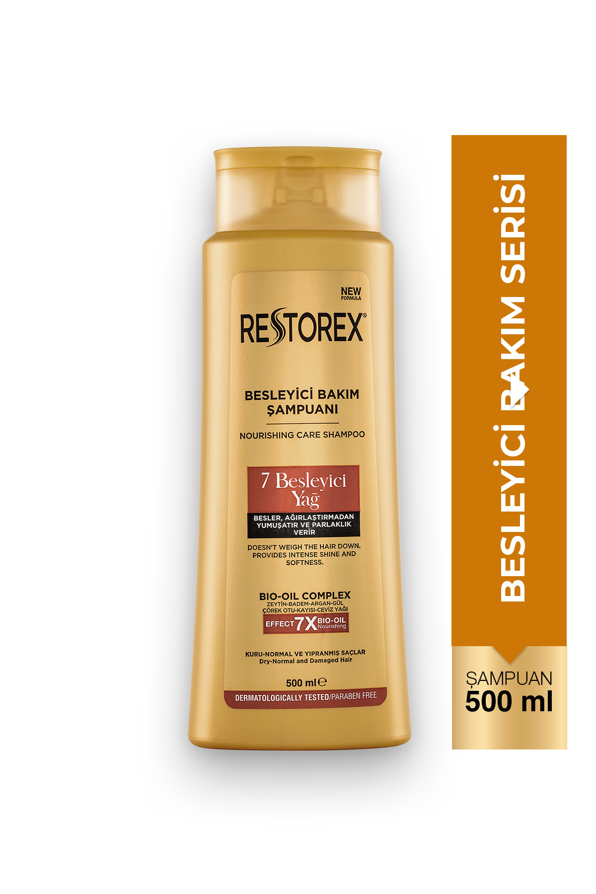 RESTOREX BAKIM ŞAMPUANI 7 BESLEYİCİ YAĞ 500 ML-
