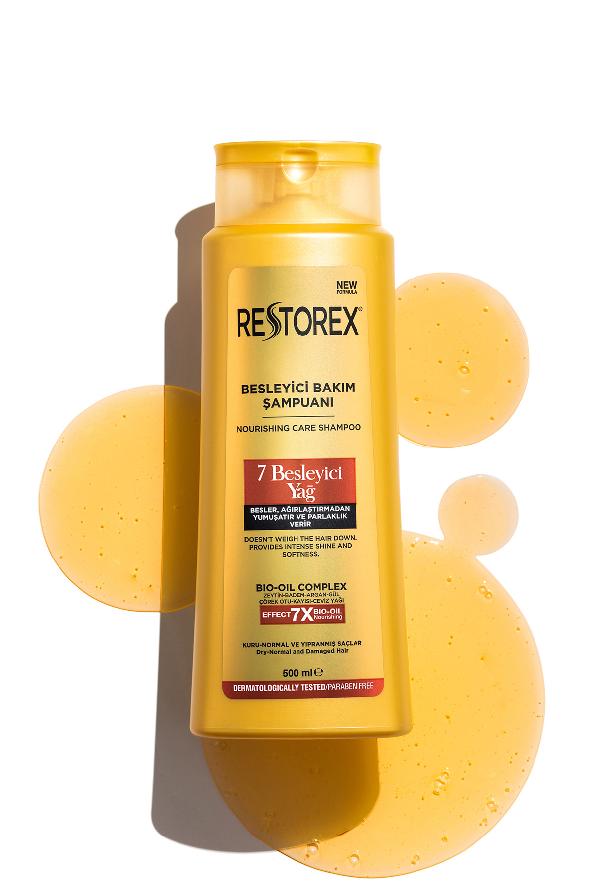 RESTOREX BAKIM ŞAMPUANI 7 BESLEYİCİ YAĞ 500 ML-