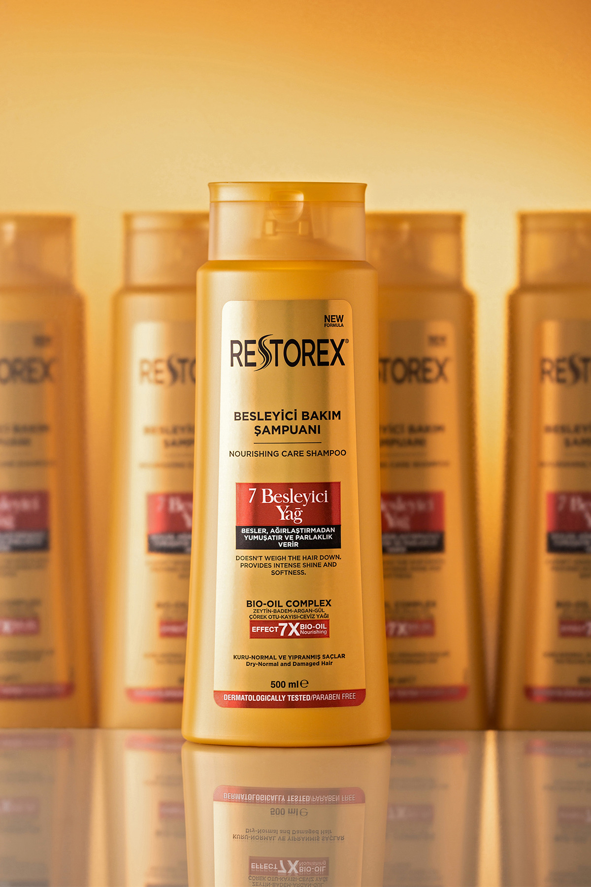 RESTOREX BAKIM ŞAMPUANI 7 BESLEYİCİ YAĞ 500 ML-