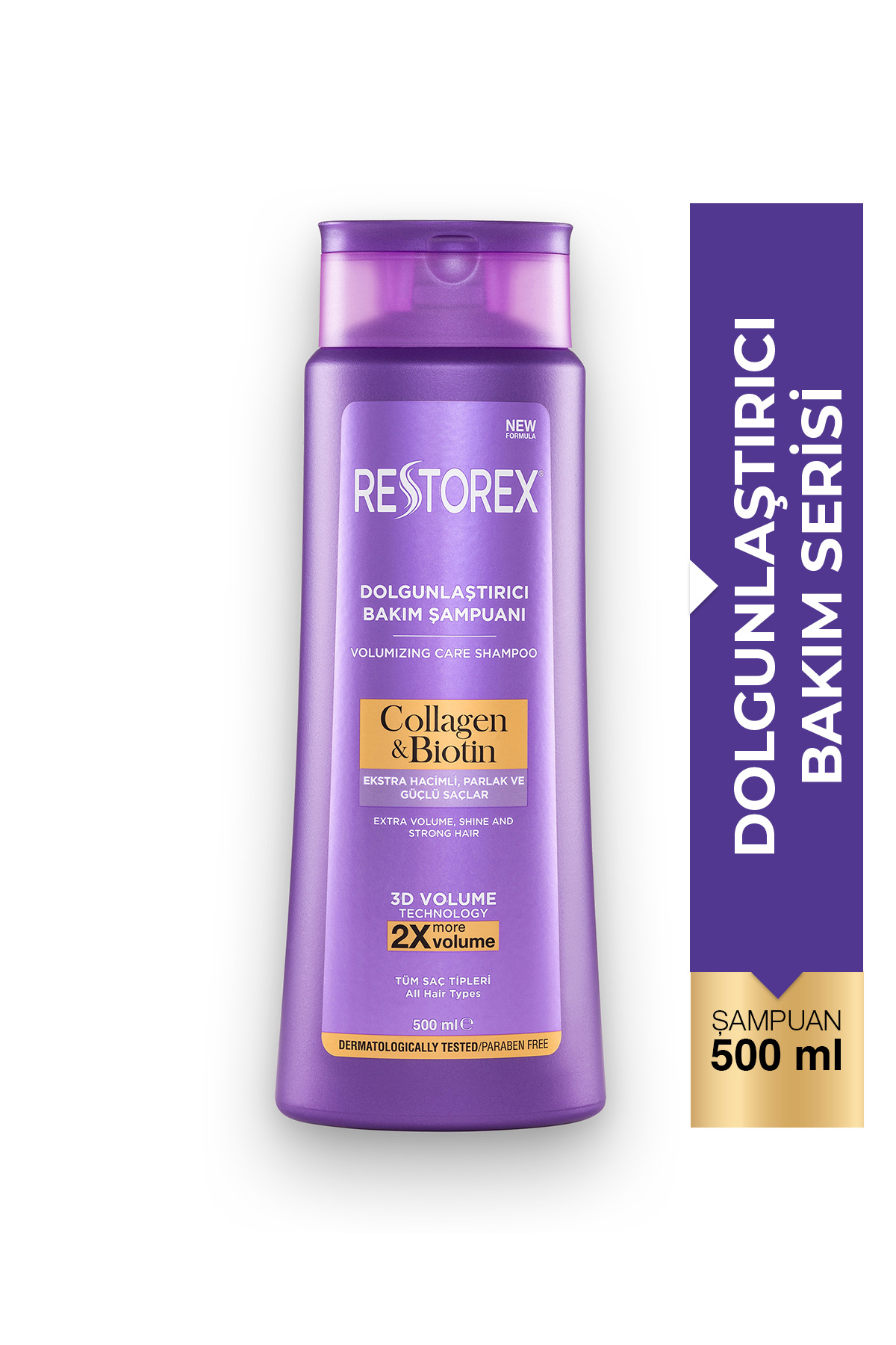 RESTOREX COLLAGEN & BİOTİN ŞAMPUANI 500 ML-