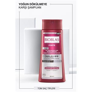BİOBLAS FORTE DÖKÜLME ÖNLEYİCİ ŞAMPUAN 360 ML-
