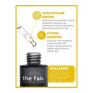 THE FAİR TARGETED KERATİN %1 HYALUFLLER DRONE+K SAÇ SERUMU 50ML-