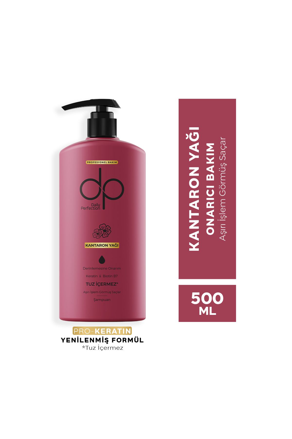 DAİLY PERFECTİON KANTARON YAĞI ŞAMPUAN 500 ML-