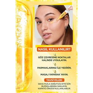 GARNİER C VİTAMİNİ PARLAK AYDINLATICI GÖZ KREMİ 15ML-