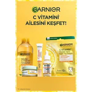 GARNİER C VİTAMİNİ PARLAK AYDINLATICI GÖZ KREMİ 15ML-