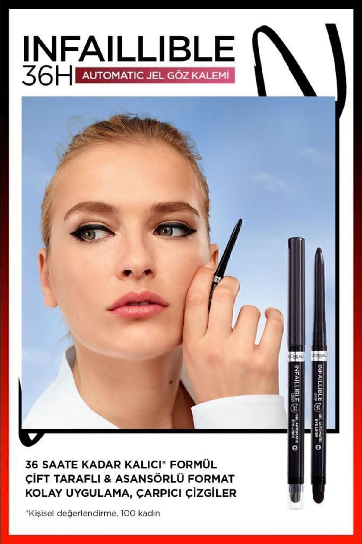 LOREAL PARİS INFAİLLİBLE AUTOMATİC JEL GÖZ KALEMİ-