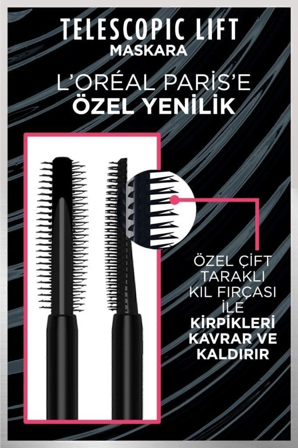 LOREAL PARİS TELESCOPİC LİFT MASKARA 9.9 ML-