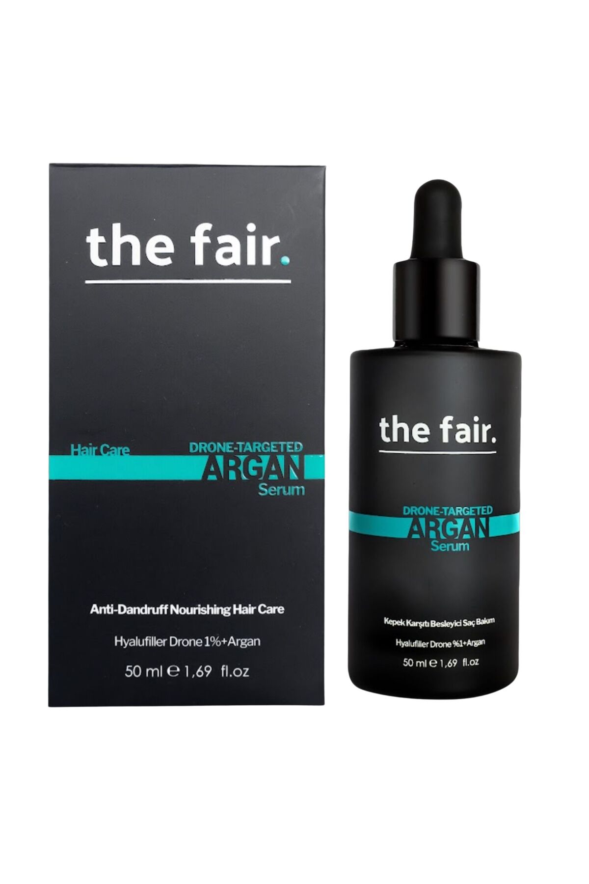 THE FAİR DRONE-TARGETED ARGAN KEPEK KARŞITI SAÇ SERUMU 50ML-
