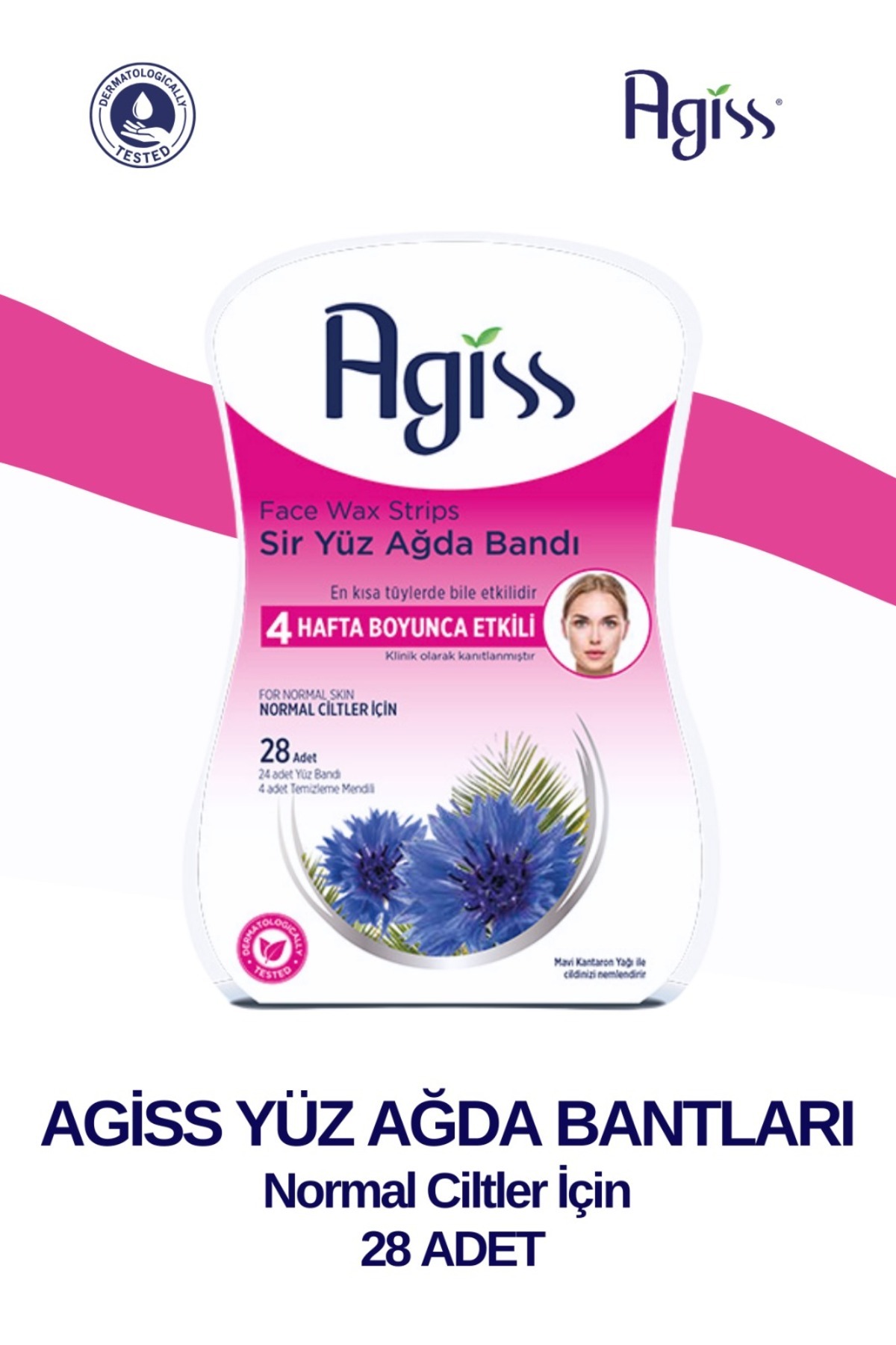 AGISS SİR YÜZ AĞDA BANDI NORMAL CİLT 28 Lİ-