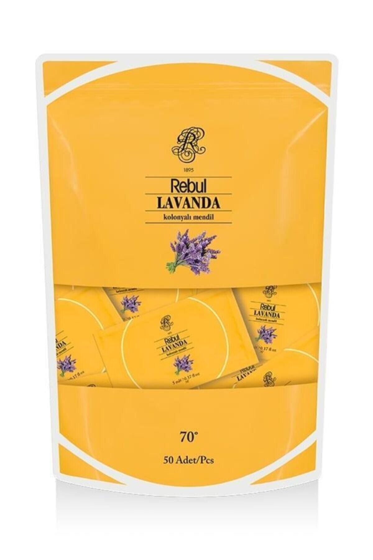 REBUL LAVANDA  KOLONYALI MENDIL POSET 50LI-