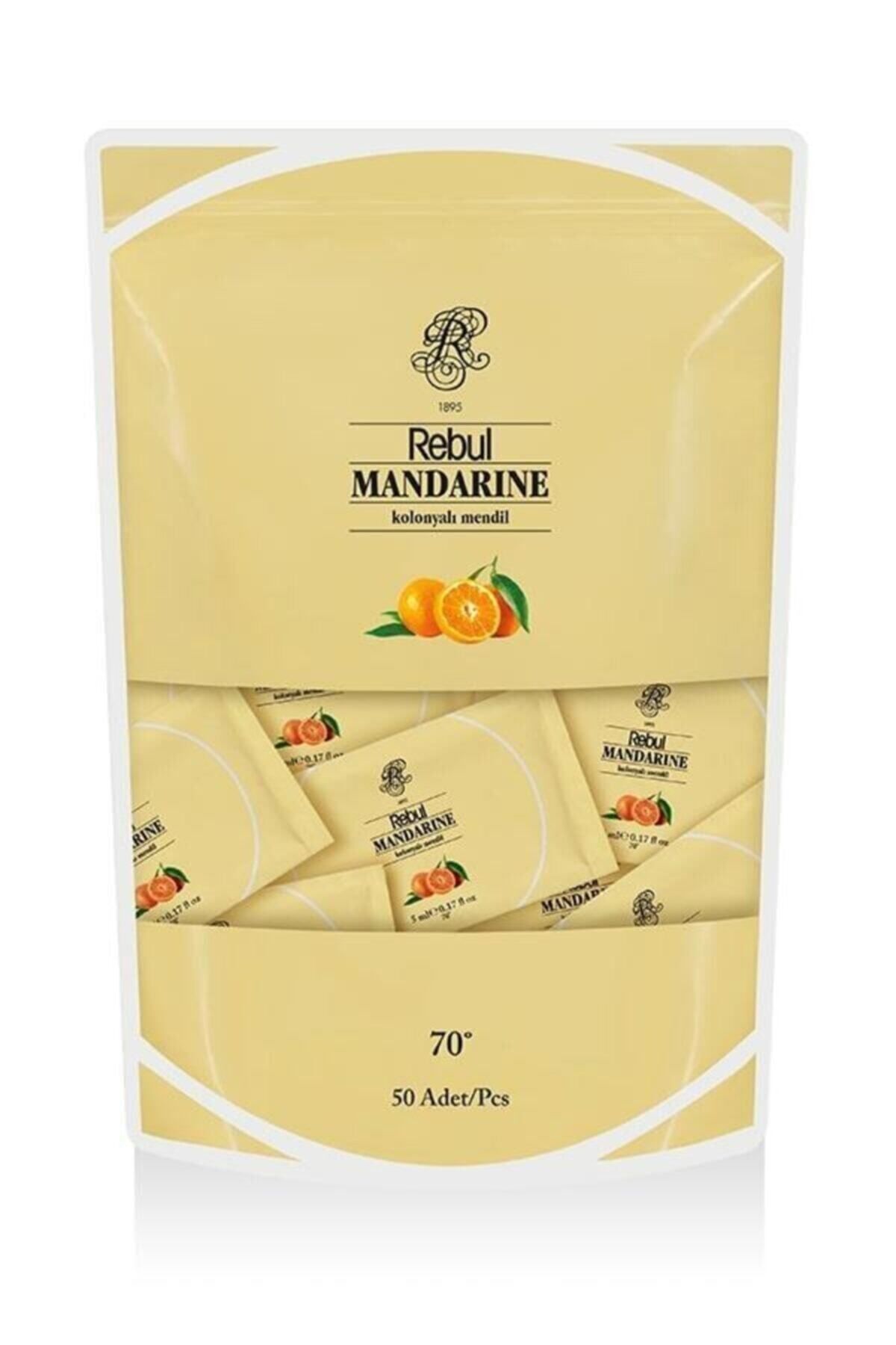 Rebul Mandarıne Kolonyalı Mendıl Poset 50 li-