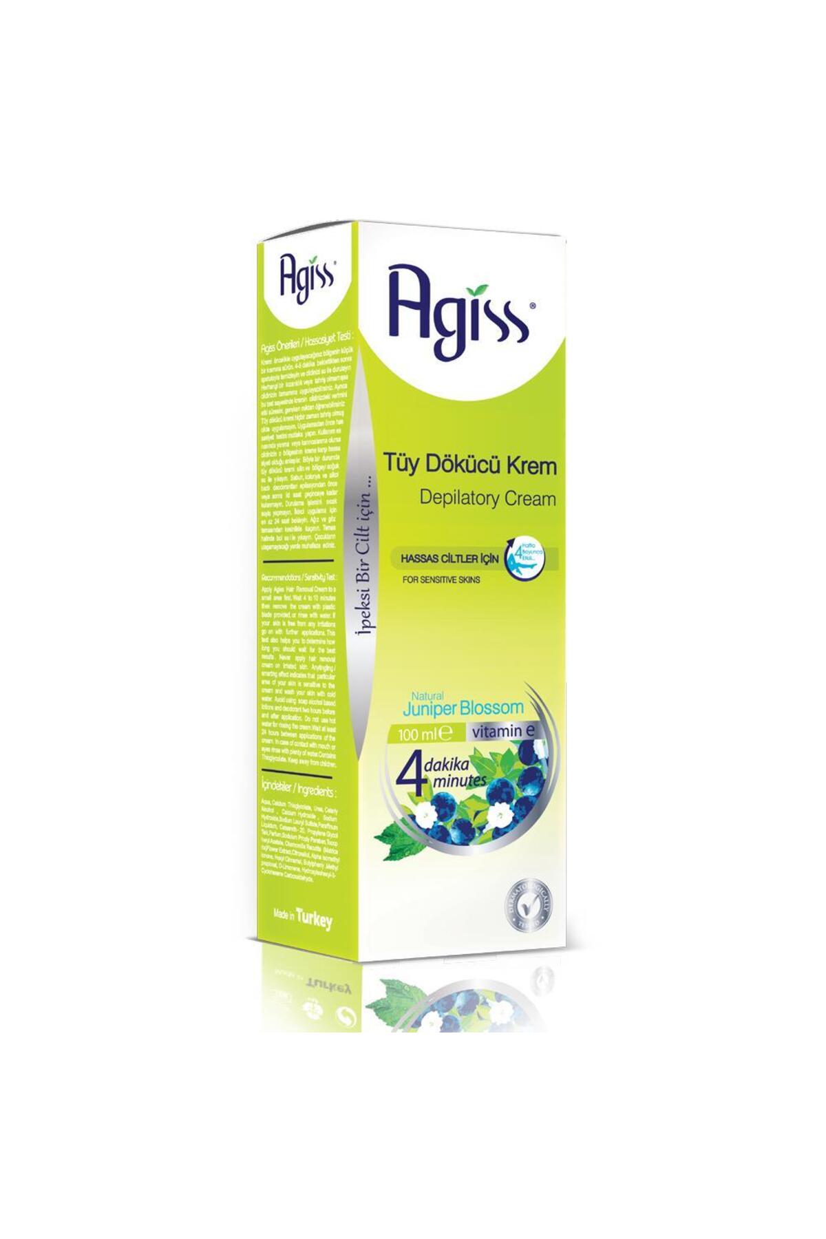 AGISS TÜY DÖKÜCÜ KREM (HASSAS CİLTLER) 100ML-