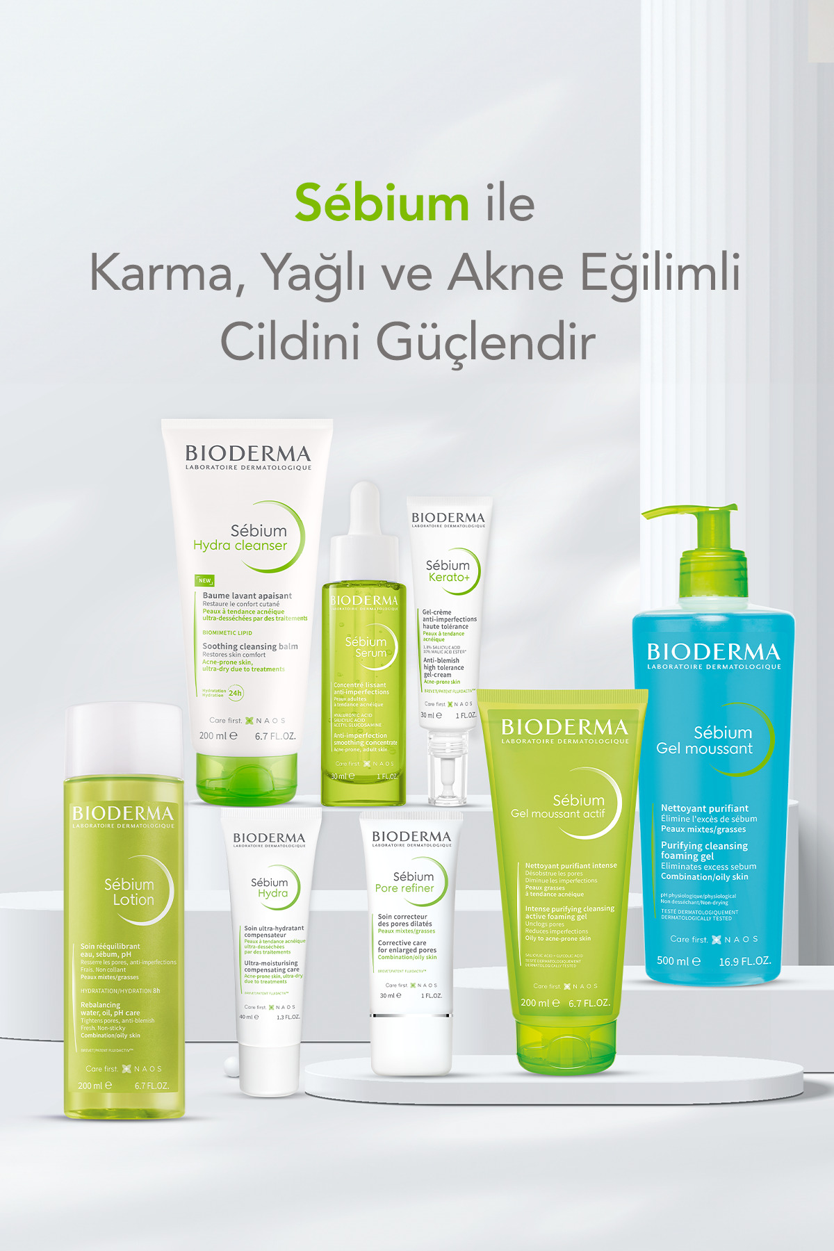 BİODERMA SÉBİUM H2O MİCELLER SU 250 ML-