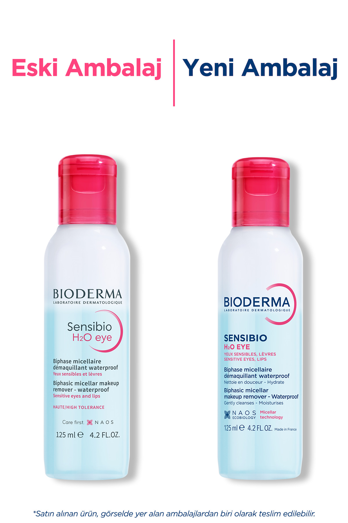 BİODERMA SENSİBİO H2O GÖZ MAKYAJI TEMİZLEYİCİ 125ML-