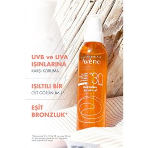 AVENE SUN HUİLE SOLAİRE SPF30 GÜNEŞ YAĞI 200 ML-