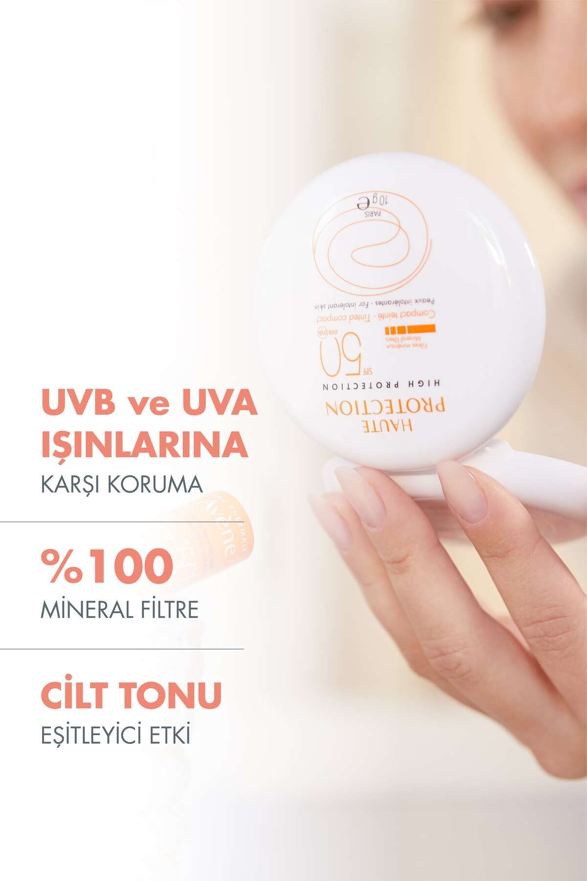 AVENE GÜNEŞTEN KORUMA ETKİLİ FONDÖTEN SPF-50-