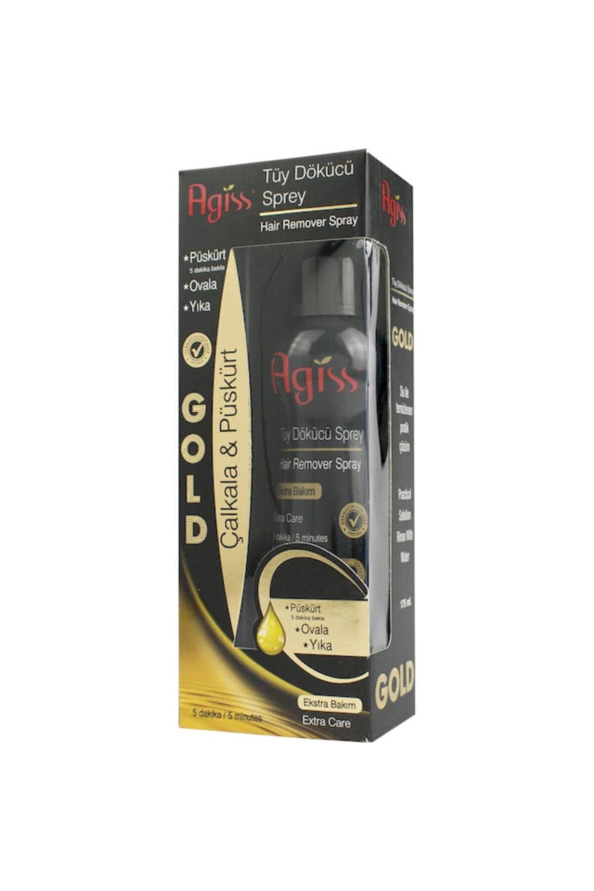 AGISS TÜY DÖKÜCÜ SPREY GOLD 175ML-