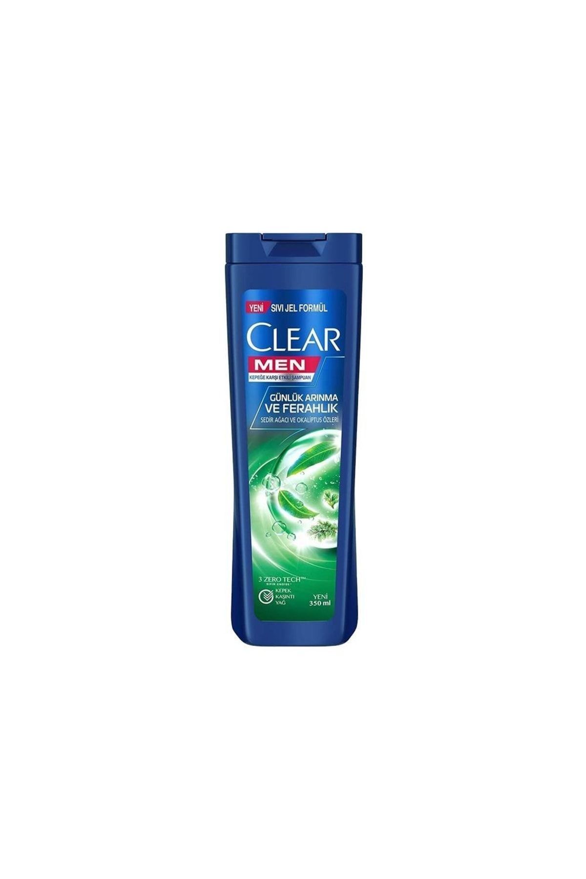CLEAR MEN  GÜNLÜK ARINMA VE FERAHLIK ŞAMPUAN 350 ML-