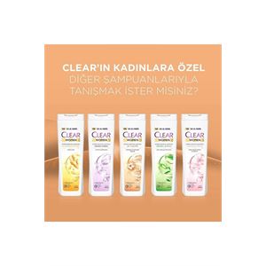 CLEAR WOMEN KEPEĞE KARŞI ETKİLİ ŞAMPUAN KİL TERAPİ-