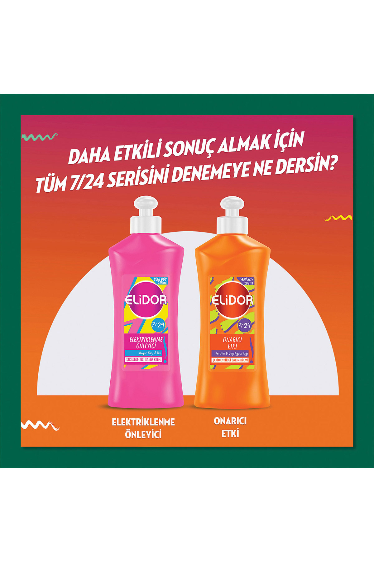 ELİDOR 7/24 ŞEKİLLENDİRİCİ BELİRGN BUKLE SAÇ KREMİ 265ML-