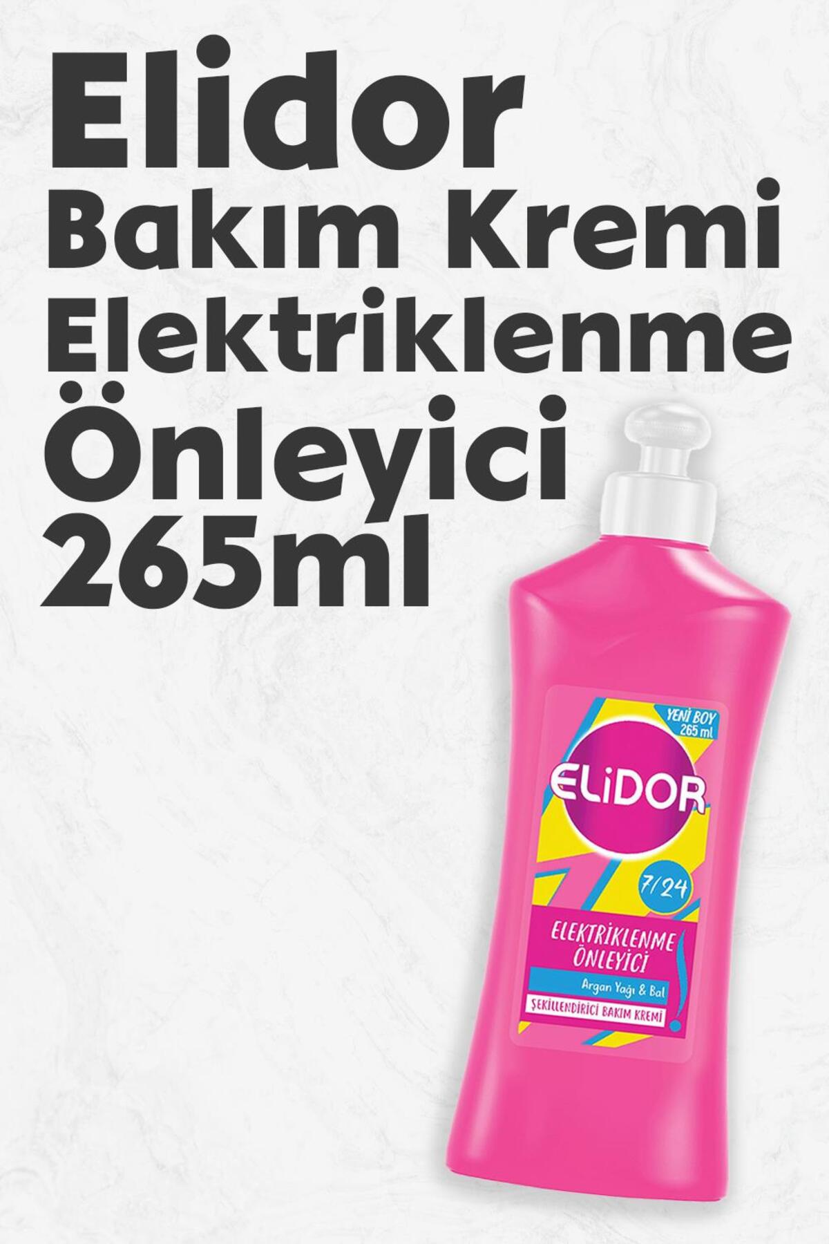 ELİDOR 7/24  ELEKTRİKLENME ÖNLEYİCİ SAÇ KREMİ 265ML-