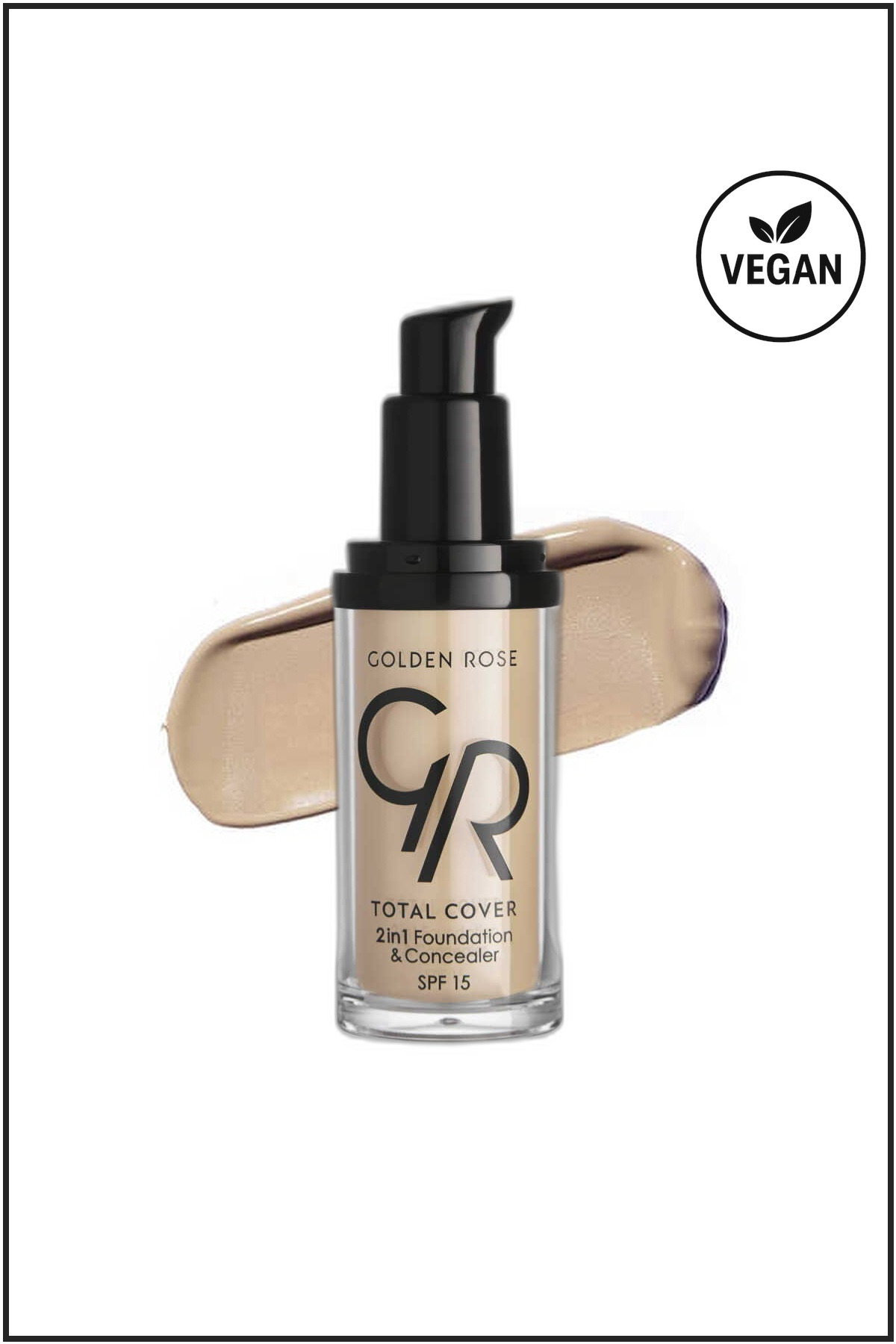 GOLDEN ROSE TOTAL COVER 2IN1 FONDÖTEN NO:11-