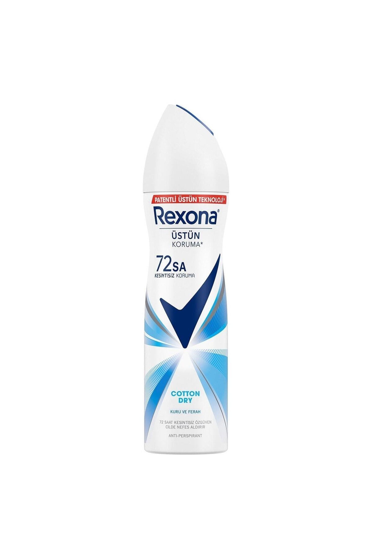REXONA KADIN SPREY COTTON DRY DEODORANT 150 ML-