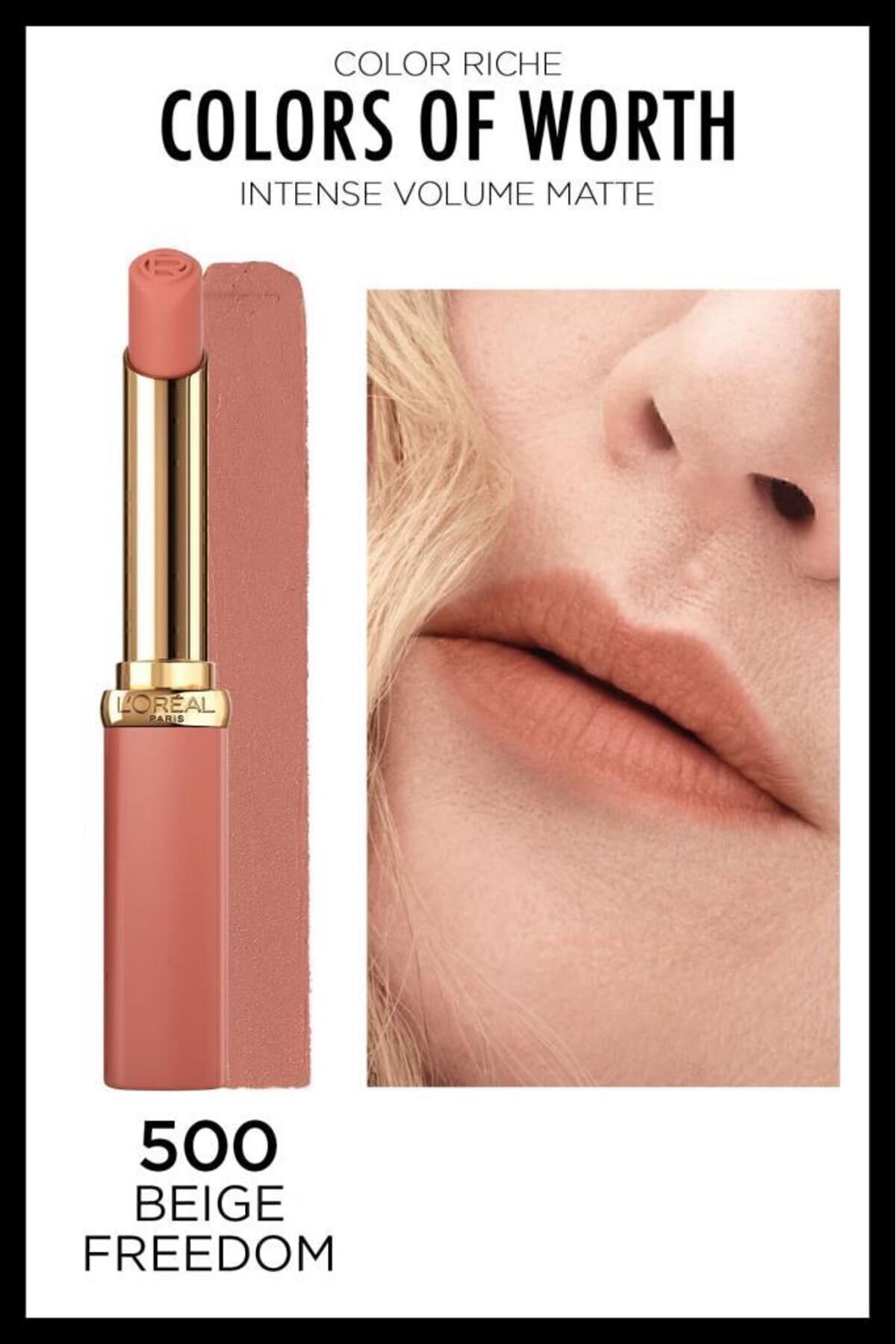 LOREAL PARİS COLOR RİCHE COLORS OF WORTH 500 BEİGE-